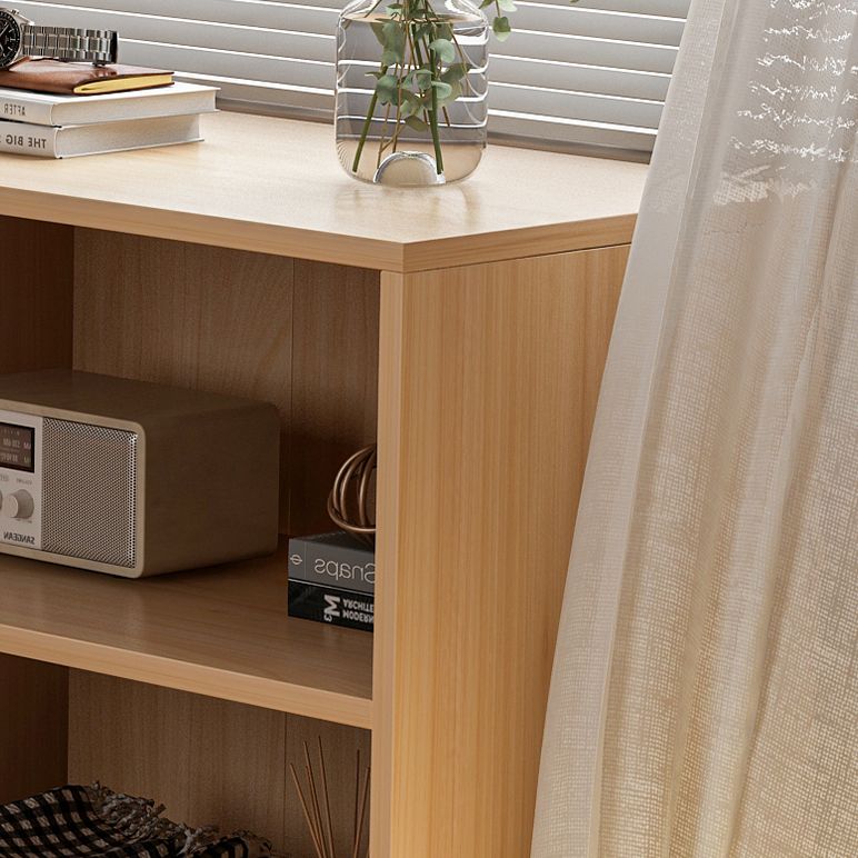 Contemporary Engineered Wood Book Shelf Closed Back Shelf Bookcase for Study Room Clearhalo 'Bookcases' 'furn' 'furn_bookcases' 'Furniture' 'Office Furniture' 1200x1200_119798fc-b2dc-497b-b80d-2ef5c2188c06