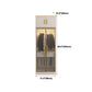 Contemporary Style Wardrobe Wooden Wardrobe Closet with Door