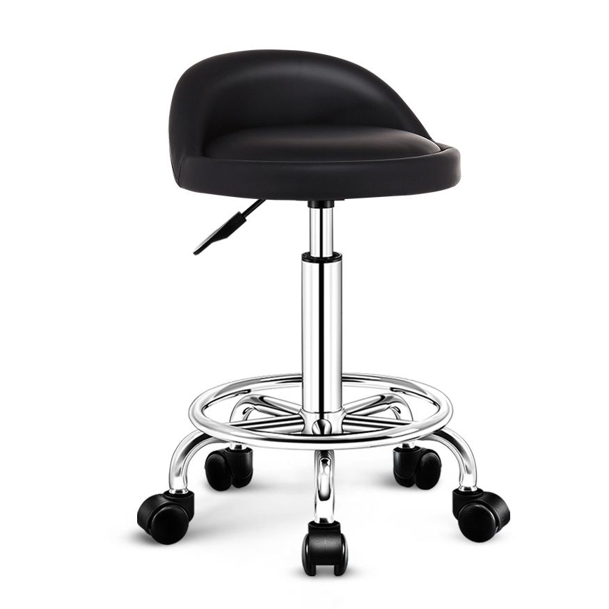 Modern Armless Backrest Counter Stool Steel Bedroom Bar Stool with Cushion Clearhalo 'Bar Furniture' 'Bar Stools' 'bar_stools' 'furn' 'furn_bar_stools' 'furniture_bar_stools' 'Kitchen & Dining Furniture' 'kitchen&dining_furn' 'kitchen' 'kitchen_furn' Furniture' 1200x1200_11994c87-2c74-459c-ba80-f775dcbd9f6a