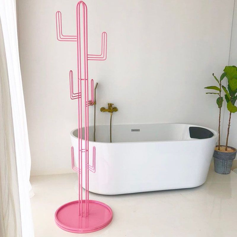 Iron Coat Hanger Free Standing 70.86 Inch Coat Rack for Living Room Clearhalo 'Entry & Mudroom Furniture' 'furn' 'furn_hall_tree_coat_racks' 'Furniture' 'Hall Trees & Coat Racks' 'hall_tree_coat_racks' 1200x1200_119a1515-da48-489f-8a77-754f3735e68c