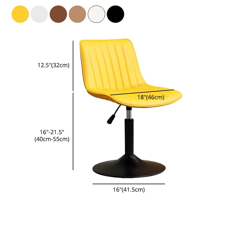 Contemporary Style Bar-stool Adjustable Counter Bar Stool with Metal Legs for Home Clearhalo 'Bar Furniture' 'Bar Stools' 'bar_stools' 'furn' 'furn_bar_stools' 'Furniture' 'furniture_bar_stools' 'Kitchen & Dining Furniture' 1200x1200_119b0fbb-8ad0-4248-b06a-46ebe82f6c66