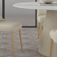 Modern Round Dining Table Stone Top Table with Pedestal Base Clearhalo ' dining_table' 'Dining Tables & Seating' 'Dining Tables' 'furn' 'furn_dining_table' 'Furniture' 'furniture_dining_table' 'Kitchen & Dining Furniture' 'kitchen&dining_furn' 'kitchen' 'kitchen_dining_table' 1200x1200_119be400-0791-4fae-a017-0c6e91f44a42