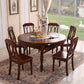 Modern Solid Wood Extendable Table Standard Brown Dining Table for Kitchen Clearhalo ' dining_table' 'Dining Tables & Seating' 'Dining Tables' 'furn' 'furn_dining_table' 'Furniture' 'furniture_dining_table' 'Kitchen & Dining Furniture' 'kitchen&dining_furn' 'kitchen' 'kitchen_dining_table' 1200x1200_119c12e1-ed98-4f60-b334-81d3633cec5d