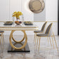 Modern 1/2/5/7 Pieces Dining Set Marble Dining Table with Leather Chairs Clearhalo 'Dining Room Sets' 'Dining Tables & Seating' 'dining_room_set' 'furn' 'furn_dining_room_set' 'Furniture' 'furniture_dining_room_set' 'Kitchen & Dining Furniture' 'kitchen&dining_furn' 'kitchen' 1200x1200_119c432a-1f88-41db-b14d-b0929fc9a546