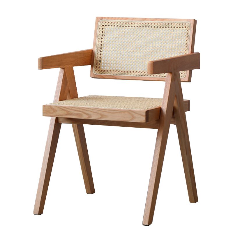 Comedor contemporáneo King Louis Silla de comedor de madera maciza