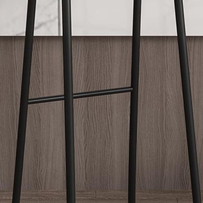 Modern Backrest Counter Stool Iron Milk Tea Shop Bar Stool with Wooden Seat and Pedal Clearhalo 'Bar Furniture' 'Bar Stools' 'bar_stools' 'furn' 'furn_bar_stools' 'Furniture' 'furniture_bar_stools' 'Kitchen & Dining Furniture' 1200x1200_119f6fd5-ce86-4ca5-96e5-0c4b0adbd9bf