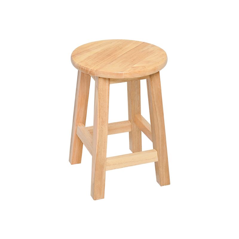 Modern Style Solid Wood Bar Stool with Footrest Living Room Lounge Bar Stool Clearhalo 'Bar Furniture' 'Bar Stools' 'bar_stools' 'furn' 'furn_bar_stools' 'furniture_bar_stools' 'Kitchen & Dining Furniture' 'kitchen&dining_furn' 'kitchen' 'kitchen_furn' Furniture' 1200x1200_11a40378-0f26-4cbe-9b2a-b9d38d94a457