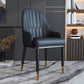 Scandinavian Style Metal Dining Chair Dining Room Solid Back Chair with Arm Clearhalo ' kitchen&dining_furn' 'Dining Chairs' 'Dining Tables & Seating' 'dining_chair' 'furn' 'furn_dining_chair' 'Furniture' 'furniture_dining_chair' 'Kitchen & Dining Furniture' 'kitchen' 1200x1200_11a726ab-3935-4741-8c90-fb2ec20678f2