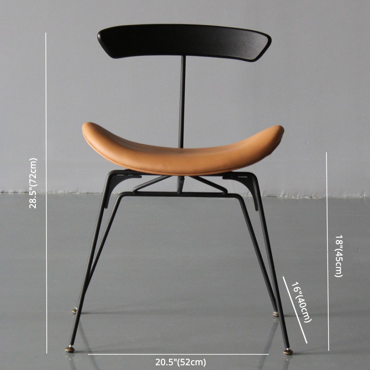 Contemporary Metal Kitchen Dining Rooms Chair Open Back Side Chairs Sets Clearhalo ' kitchen&dining_furn' 'Dining Chairs' 'Dining Tables & Seating' 'dining_chair' 'furn' 'furn_dining_chair' 'Furniture' 'furniture_dining_chair' 'Kitchen & Dining Furniture' 'kitchen' 1200x1200_11a91a0f-9120-48a7-aff3-ed710853b153