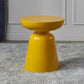 15.75" W x 15.75"D  x 17.72" H Side End Table Round Pedestal Side Table