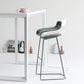 Scandinavian Matte Finish Plastic Barstool Footrest Coffee Shop Stool Clearhalo 'Bar Furniture' 'Bar Stools' 'bar_stools' 'Furniture' 'furniture_bar_stools' 'Kitchen & Dining Furniture' 1200x1200_11ac7a30-75d6-422e-bc58-b5dcd0c95949