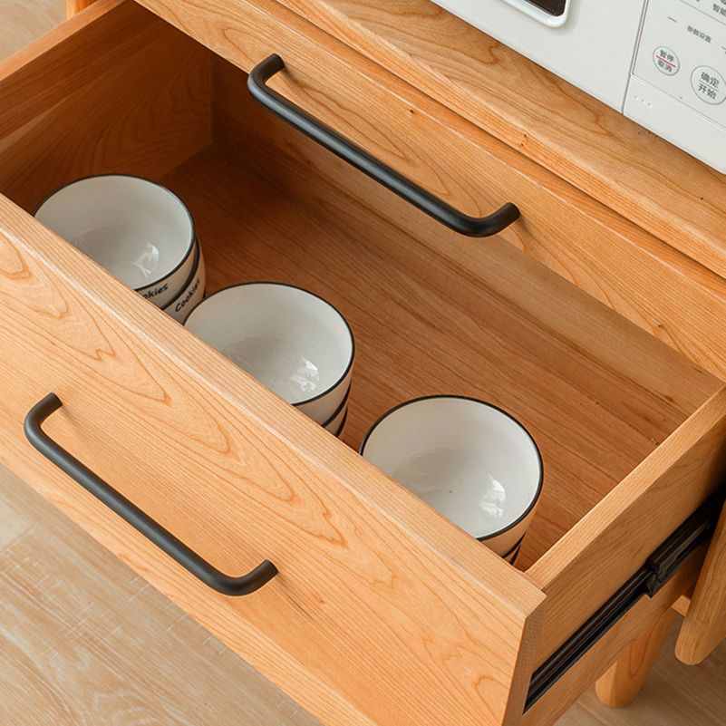 Gabinete de pino de pino de comedor de madera moderno para comedor