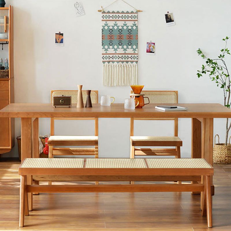 Tropical Solid Wood Bedroom Bench 50" L Seating Bench with Legs Clearhalo 'Benches' 'Chairs & Seating' 'furn' 'furn_benches' 'Furniture' 'Living Room Furniture' 1200x1200_11b1e086-3d89-44a3-875f-17d288260449