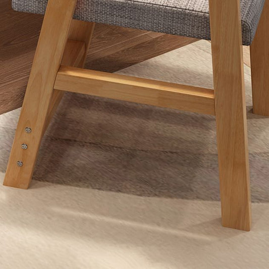 Modern Wooden Dining Chair Open Back Single Dining Side Arm Chair for Kitchen Clearhalo ' kitchen&dining_furn' 'Dining Chairs' 'Dining Tables & Seating' 'dining_chair' 'furn' 'furn_dining_chair' 'Furniture' 'furniture_dining_chair' 'Kitchen & Dining Furniture' 'kitchen' 1200x1200_11b52fe3-6f2f-4fba-8cd1-2c942b923f1e