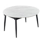 Simplicity Style Stone Table Rectangle 4-foot Dining Table with Drop-Leaf Clearhalo ' dining_table' 'Dining Tables & Seating' 'Dining Tables' 'furn' 'furn_dining_table' 'Furniture' 'furniture_dining_table' 'Kitchen & Dining Furniture' 'kitchen&dining_furn' 'kitchen' 'kitchen_dining_table' 1200x1200_11b629d8-d470-40a5-a045-d728b6e6972d