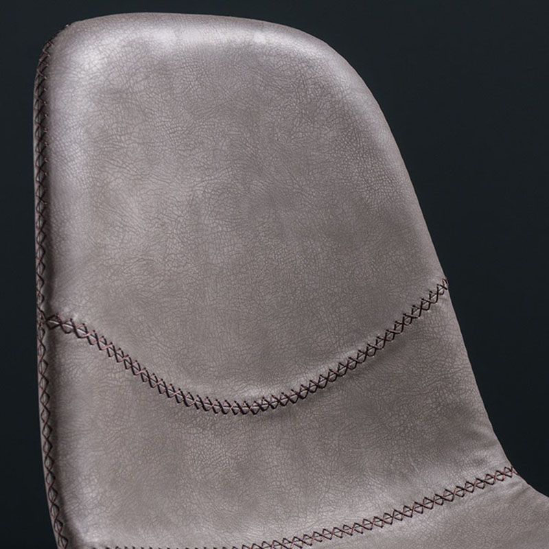 Modern Style Chair Dining Armless Chair with Metal Legs for Kitchen Clearhalo ' kitchen&dining_furn' 'Dining Chairs' 'Dining Tables & Seating' 'dining_chair' 'furn' 'furn_dining_chair' 'Furniture' 'furniture_dining_chair' 'Kitchen & Dining Furniture' 'kitchen' 1200x1200_11b8957a-7476-4fe1-83d5-1db7f615f908