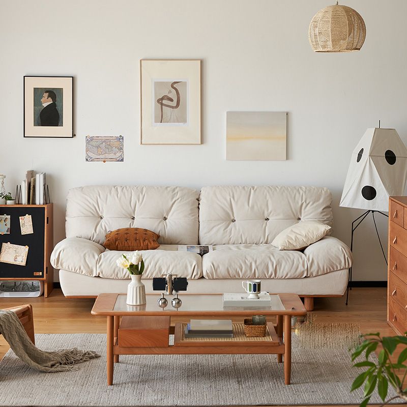 Contemporary Sofa Faux Leather Armless Sofa with Loose Back for Living Room Clearhalo 'furn' 'furn_sofas' 'Furniture' 'Living Room Furniture' 'Sofa' 'sofas' 1200x1200_11bb7ddc-8ca3-4ead-9874-a94ce13b3268