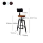 Industrial Iron Bar Stools with Footrest Adjustable Height Rotation Barstool Clearhalo 'Bar Furniture' 'Bar Stools' 'bar_stools' 'furn' 'furn_bar_stools' 'furniture_bar_stools' 'Kitchen & Dining Furniture' 'kitchen&dining_furn' 'kitchen' 'kitchen_furn' Furniture' 1200x1200_11c4295b-4b38-4021-9424-9bf1a9164422