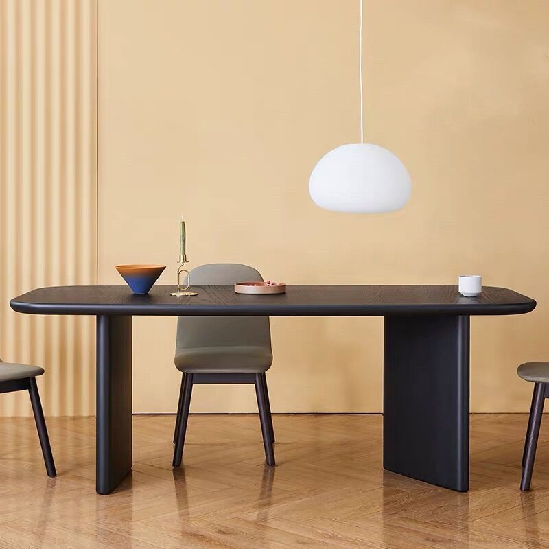 Solid Wood Contemporary Rectangle Table Pine Wood Top Table for Dining Room Clearhalo ' dining_table' 'Dining Tables & Seating' 'Dining Tables' 'furn' 'furn_dining_table' 'Furniture' 'furniture_dining_table' 'Kitchen & Dining Furniture' 'kitchen&dining_furn' 'kitchen' 'kitchen_dining_table' 1200x1200_11c4c962-ff55-4860-a0a6-f1378a4e3323
