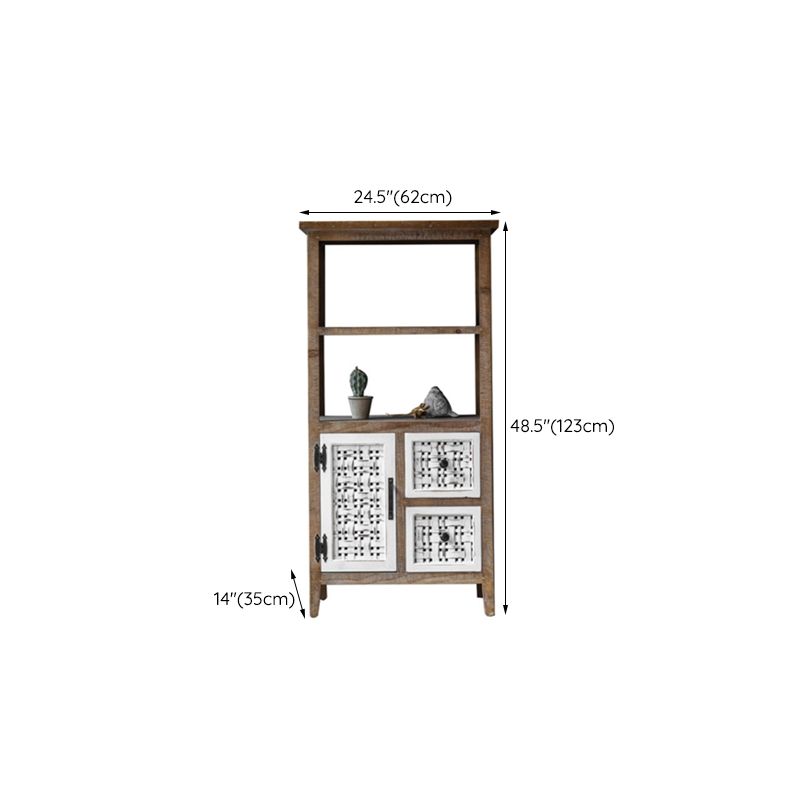 Industrial Rectangle Bar Pulls Accent Cabinet With Doors Cabinet Clearhalo 'Cabinets & Chests' 'cabinets_chests' 'furn' 'furn_cabinets_chests' 'Furniture' 'Living Room Furniture' 1200x1200_11c51620-1b80-4277-a772-88b3b0dc96b5