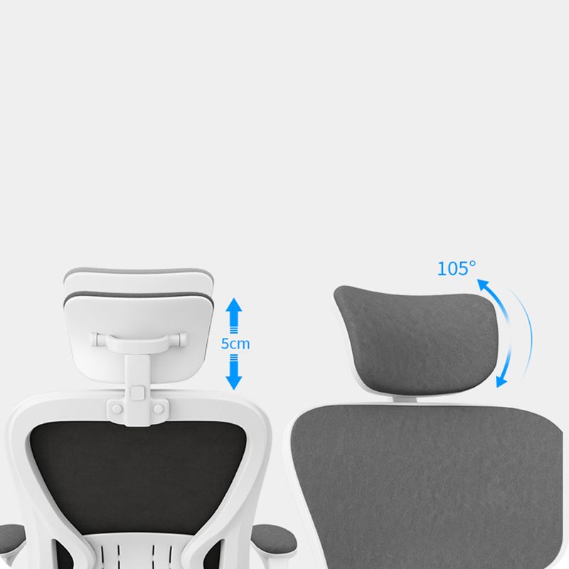 Silla de oficina de altura de escritorio de brazo contemporáneo