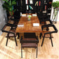 Metal Side Dining Chairs Industrial Open Back Dining Side Chair