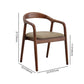 Modern Wood Base Indoor Chair 23''Wide Open Back Dining Side Chair with 4 Legs for Restaurant Clearhalo ' kitchen&dining_furn' 'Dining Chairs' 'Dining Tables & Seating' 'dining_chair' 'furn' 'furn_dining_chair' 'Furniture' 'furniture_dining_chair' 'Kitchen & Dining Furniture' 'kitchen' 1200x1200_11cca844-d643-4f03-8156-d6a54f2d508c