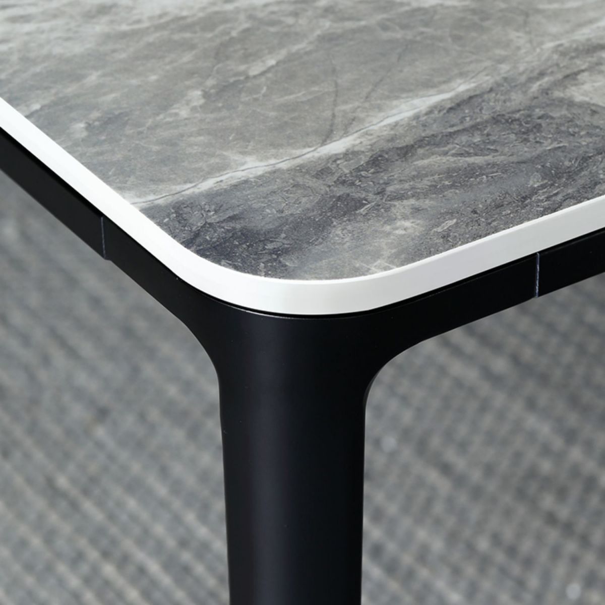 Modern Style Sintered Stone Dining Table Gray Rectangle Table with 4 Legs Clearhalo ' dining_table' 'Dining Tables & Seating' 'Dining Tables' 'Furniture' 'furniture_dining_table' 'Kitchen & Dining Furniture' 'kitchen&dining_furn' 'kitchen' 'kitchen_dining_table' 1200x1200_11ccaa6a-c213-4d48-a3f9-295746a8a40a