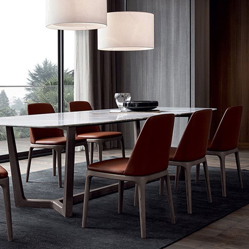 Sedia tradizionale sedia da pranzo solido in legno per cucina