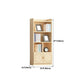 Contemporary Wooden Vertical Book Shelf Closed Back Brown Shelf Bookcase for Study Room Clearhalo 'Bookcases' 'furn' 'furn_bookcases' 'Furniture' 'Office Furniture' 1200x1200_11cdb42e-7911-4b5c-8a11-bc098a24e60e