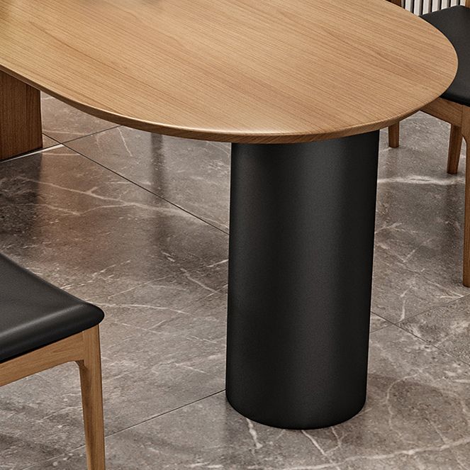 Pine Solid Wood Dining Table Free Form Dining Table for Dining Room Clearhalo 'Dining Tables & Seating' 'Dining Tables' 'dining_table' 'furn' 'furn_dining_table' 'Furniture' 'Kitchen & Dining Furniture' 1200x1200_11ce188e-a3d1-47b2-aadc-dae4001fb8ad