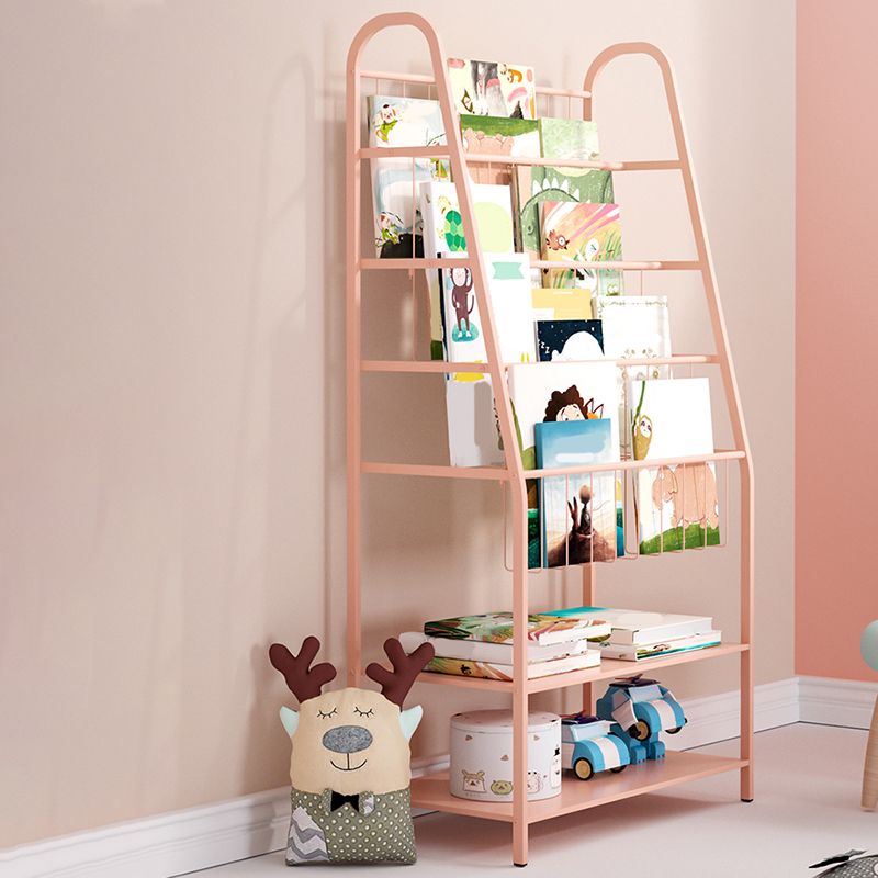 Scaffali per bambini contemporanei in metallo 6 scaffali per soggiorno