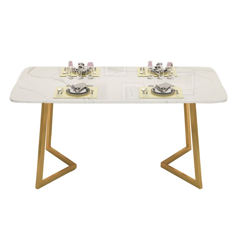 Scandinavian Standard Sintered Stone Top Dining Room Set of Rectangle Shape for Kitchen Table Set Clearhalo 'Dining Room Sets' 'Dining Tables & Seating' 'dining_room_set' 'furn' 'furn_dining_room_set' 'Furniture' 'furniture_dining_room_set' 'Kitchen & Dining Furniture' 'kitchen&dining_furn' 'kitchen' 1200x1200_11d121fd-250b-4af5-8d18-5088dad6fe81