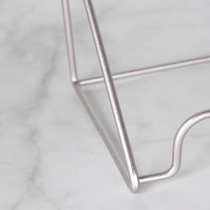 モダンなカウンタートップワインボトルラックメタルスタッカブルワインボトルホルダー