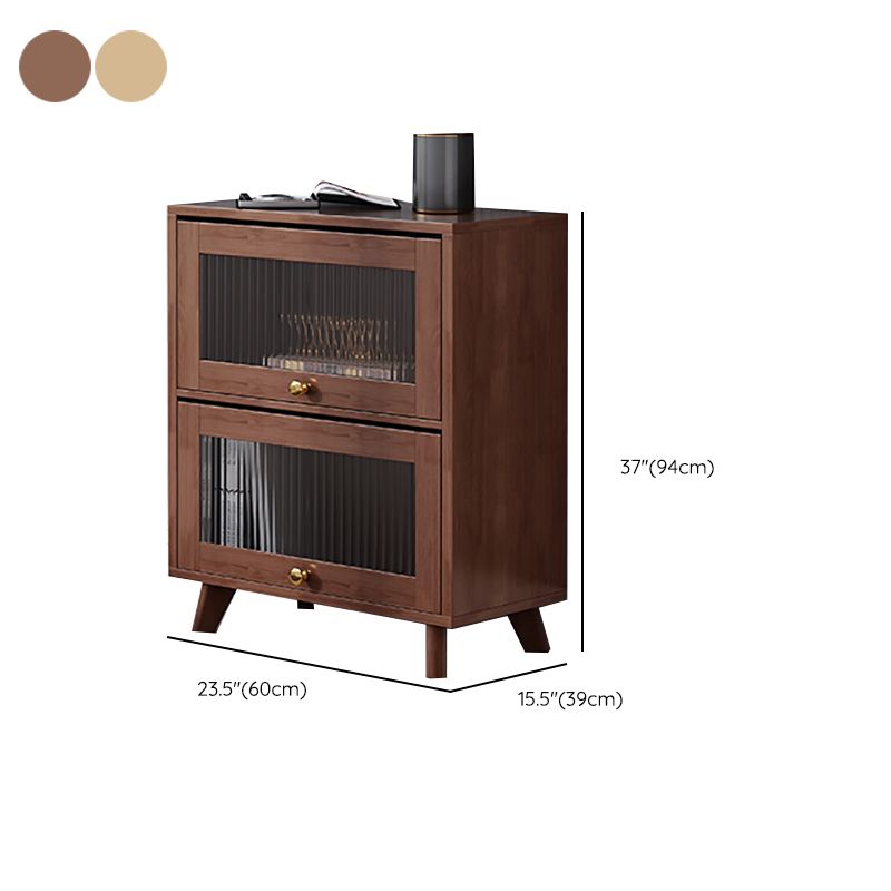 Scandinavian gesloten achterste boekenplank houten boekenkast met planken