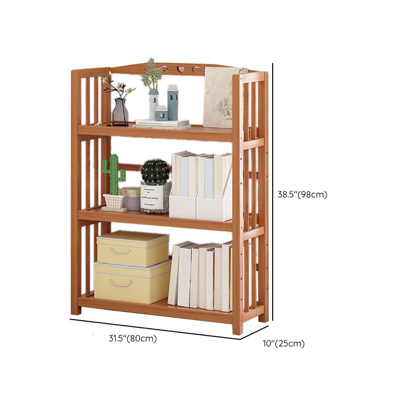 Contemporary Bookcase Open Shelf Bamboo Vertical Shelf Bookcase Clearhalo 'Bookcases' 'furn' 'furn_bookcases' 'Furniture' 'Office Furniture' 1200x1200_11dbf908-eb37-488e-a99f-a7d472b1bc77