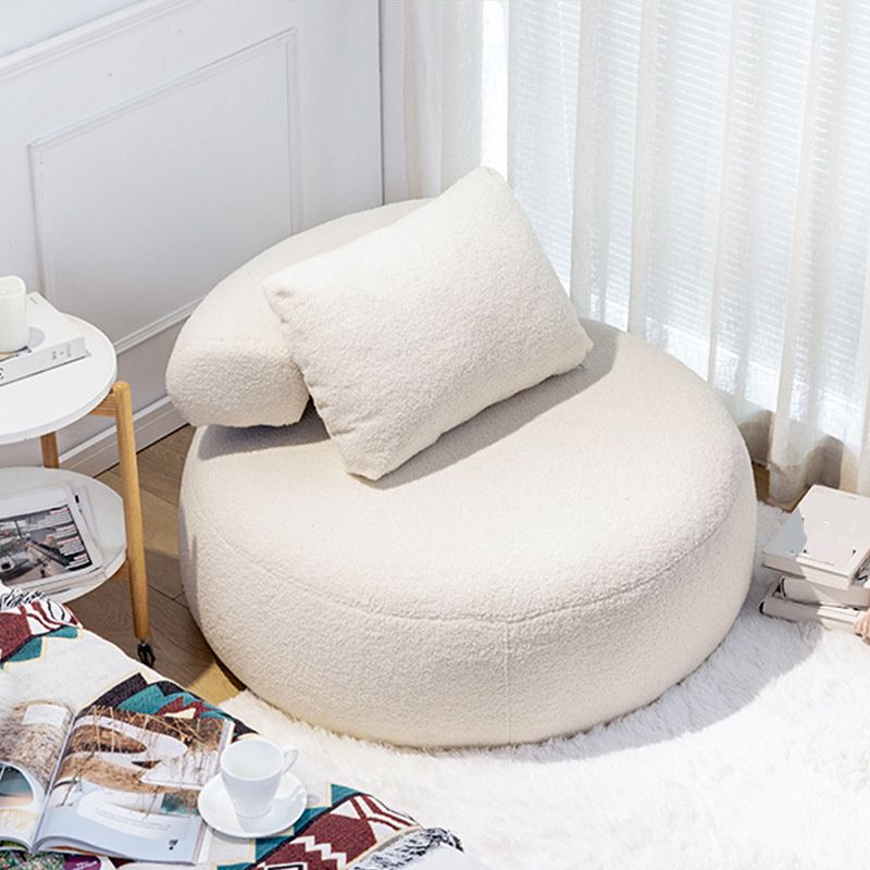 Contemporary Fixed Back Lounge Chair Bedroom Solid Color Lounge Chair Clearhalo 'Accent Chairs' 'accent_chairs' 'Chairs & Seating' 'furn' 'furn_accent_chairs' 'Furniture' 'Living Room Furniture' 1200x1200_11e1e2e4-1a69-4b0c-aa31-6dc20106db55