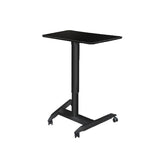 Contemporary Writing Desk Home or Office with Caster Wheels Desk with Metal Legs Clearhalo 'furn' 'furn_office_desk' 'Furniture' 'Office Desks' 'Office Furniture' 'office_desk' 1200x1200_11e3f0aa-aedf-4eb1-a7af-ec4f30c68d44