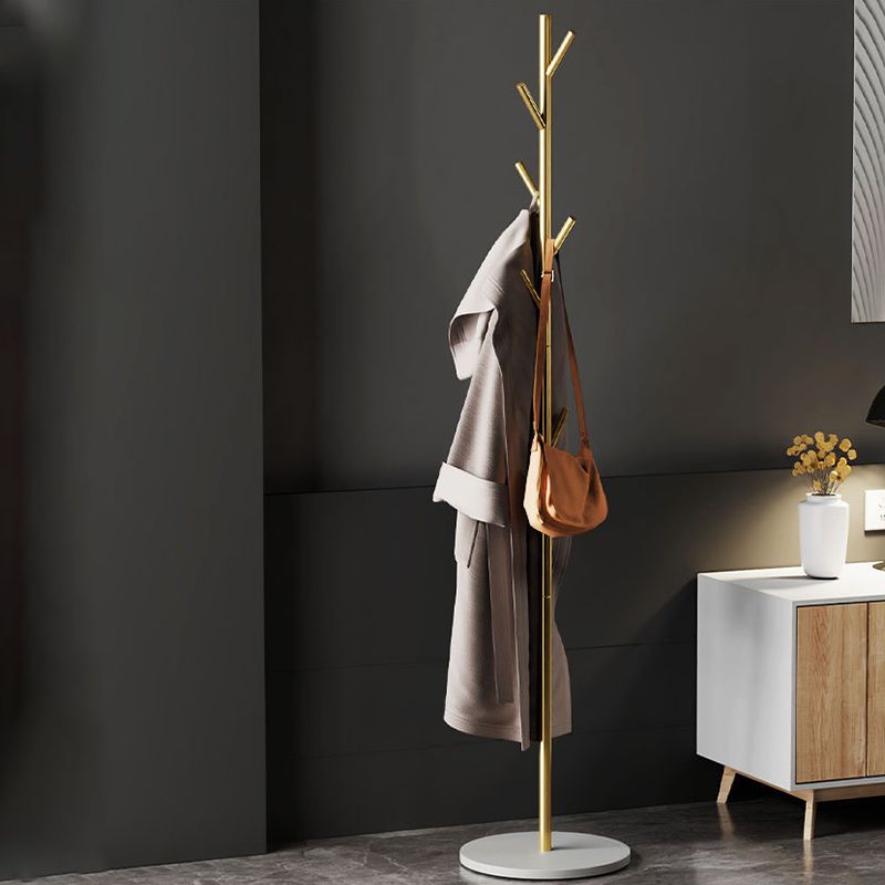 Moderner Kleiderbügel Metall frei sitzend mit Haken Eingangsschrank Rack