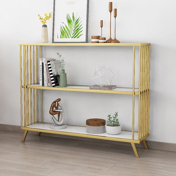 Modern Rectangle Accent Table Antique Finish Console Sofa Table in Marble Clearhalo 'Console Tables' 'console_tables' 'Entry & Mudroom Furniture' 'furn' 'furn_console_tables' 'Furniture' 1200x1200_11e84510-e06f-4332-bd4d-09d29914d072