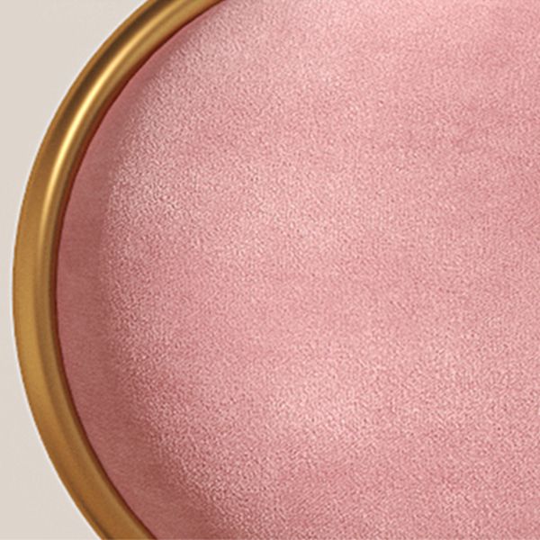 Glam Style Open Back Chair Upholstered Stackable Dining Side Chair Clearhalo 'Dining Chairs' 'Dining Tables & Seating' 'dining_chair' 'furn' 'furn_dining_chair' 'Furniture' 'furniture_dining_chair' 'Kitchen & Dining Furniture' 1200x1200_11e967b9-f17e-4d9d-9d31-d6b7b77c22a6