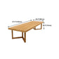 Rectangle Office Table Modern Meeting Desk with Double Pedestal