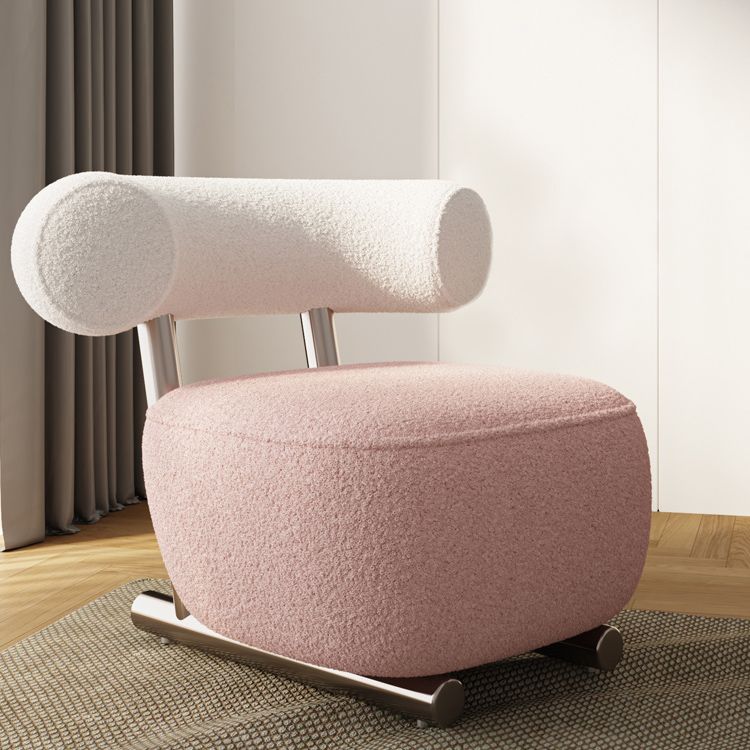 Wool Armless Chair with Tight Back 36.61" Wide Chair for Living Room Clearhalo 'Accent Chairs' 'accent_chairs' 'Chairs & Seating' 'furn' 'furn_accent_chairs' 'Furniture' 'Living Room Furniture' 1200x1200_11f0923d-3ba1-4e8d-be9c-b61b23890688