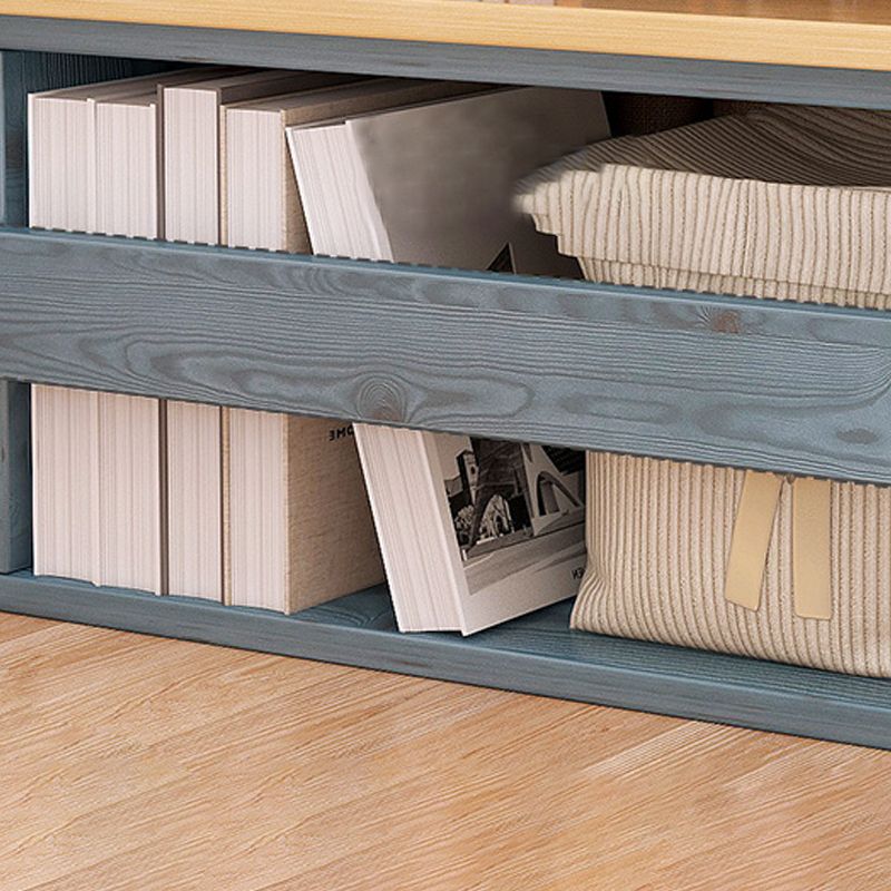 Contemporary Engineer Wood Bookshelf Open Back Bookcase,17.7"L x 7.9"W x 11"H Clearhalo 'Bookcases' 'furn' 'furn_bookcases' 'Furniture' 'Office Furniture' 1200x1200_11f1c691-38b6-495f-bf88-a2dbf3fb679c