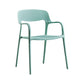 Open Back Dining Side Chair Dining Room Home Plastic Arm Chair Clearhalo 'Dining Chairs' 'Dining Tables & Seating' 'dining_chair' 'furn' 'furn_dining_chair' 'Furniture' 'Kitchen & Dining Furniture' 1200x1200_11f26386-0d2c-4668-9dd3-18680e3745c8
