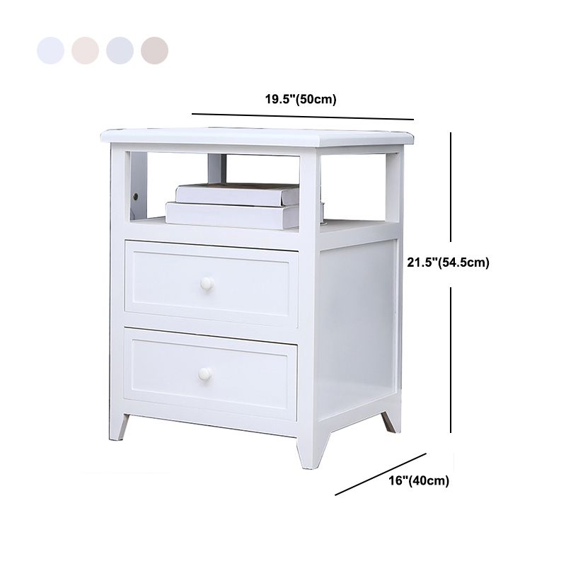 Modern Solid Wood Nightstand Drawers Storage 21 Inch H Legs Included Night Table Clearhalo 'Bedroom Furniture' 'furn' 'furn_night_stand' 'Furniture' 'night_stand' 'Nightstands' 1200x1200_11f70553-7d9c-4bce-848e-820724b304d4