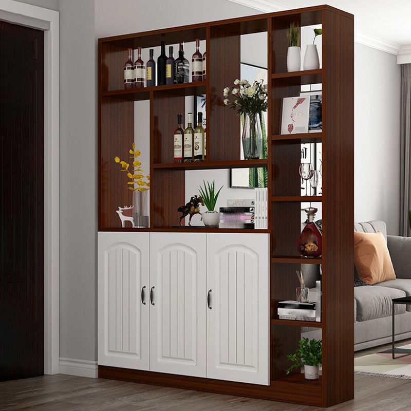Modern Cabinet Water Resistant Wood Accent Cabinet with Doors Clearhalo 'Cabinets & Chests' 'cabinets_chests' 'furn' 'furn_cabinets_chests' 'Furniture' 'Living Room Furniture' 1200x1200_11fc119c-4a83-4a77-86c4-9056a6b6bc57