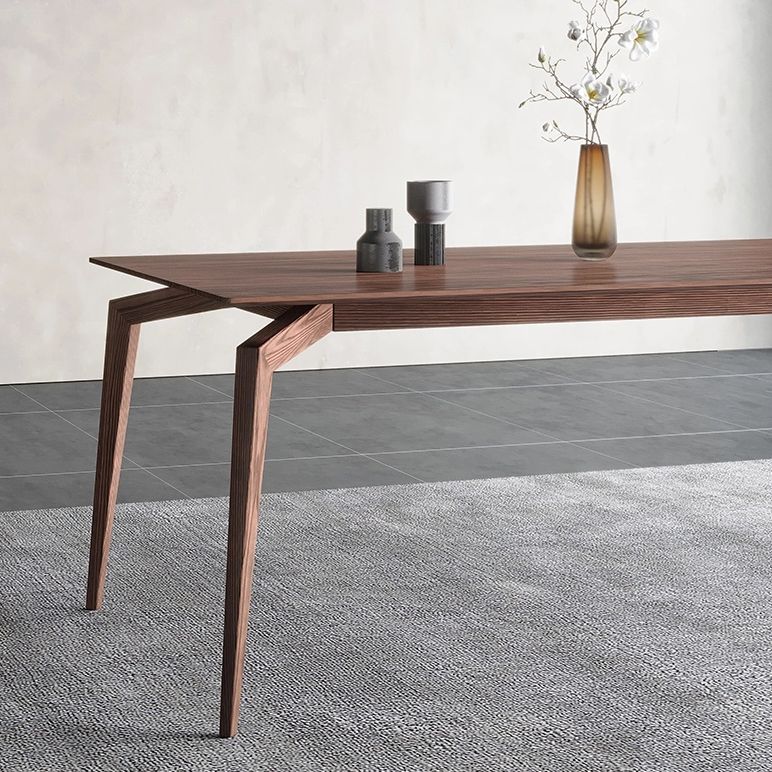 Rectangle Ash Wood Table Modern Dining Table with 4 Legs for Restaurant Clearhalo ' dining_table' 'Dining Tables & Seating' 'Dining Tables' 'furn' 'furn_dining_table' 'Furniture' 'furniture_dining_table' 'Kitchen & Dining Furniture' 'kitchen&dining_furn' 'kitchen' 'kitchen_dining_table' 1200x1200_11fc85aa-86e3-4edd-a937-b6c4113910e1