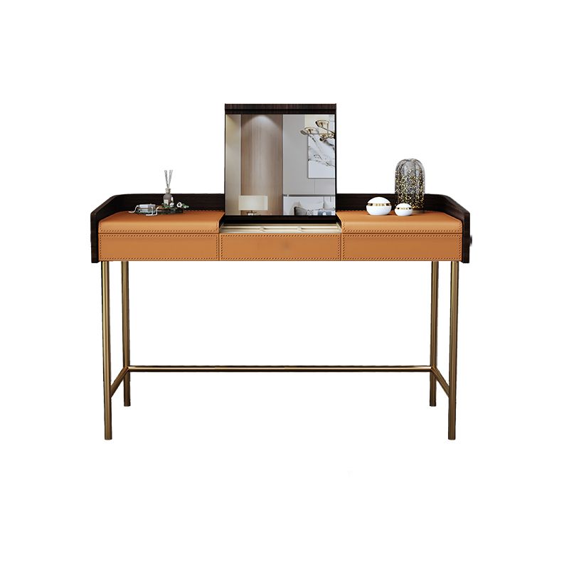 Glam da 17,72 "vanità per trucco in legno con 2 cassetti per la camera da letto