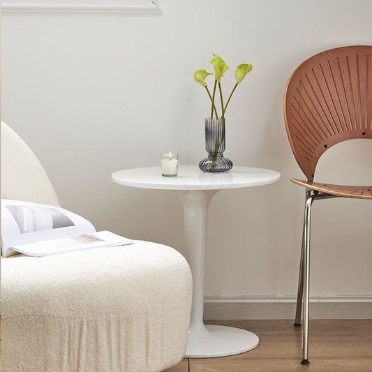 Modern Style Acrylic Material Multicolor Choice of Round Side Table